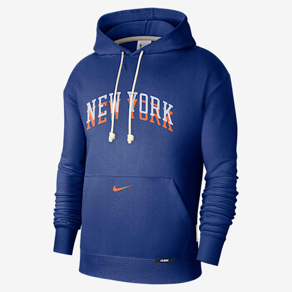 New York Knicks Hoodies Pullovers. Nike